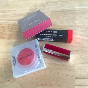 Blush & Lipstick Bundle Set - Mac, Rose Inc, Givenchy